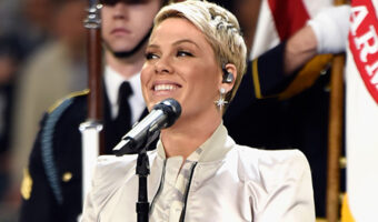 P!NK beim 52. Super Bowl mit Sennheiser