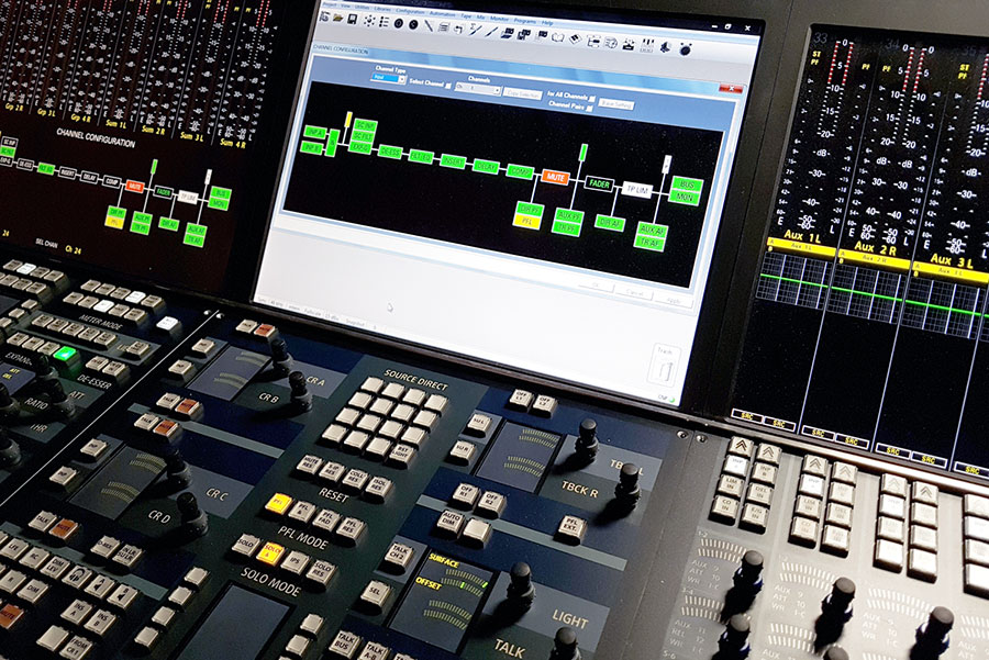 True Peak Limiter Channel Configuration im AURUS | © Stage Tec