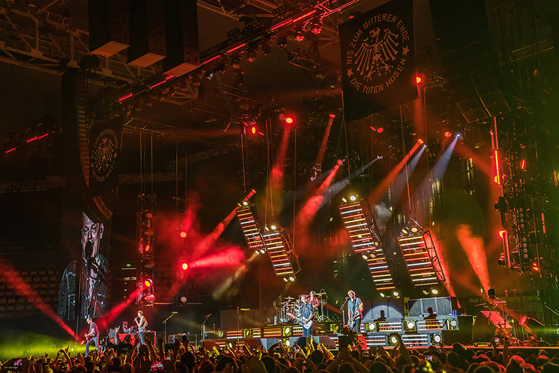 Bühnenansicht Die Toten Hosen Tour