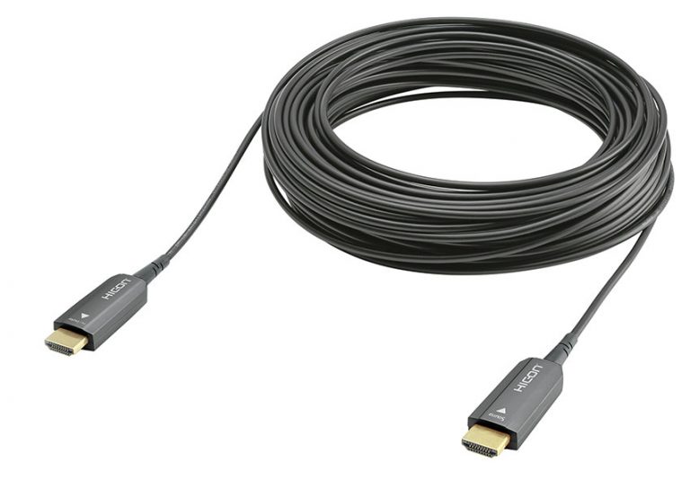 Kabel zur Langstrecken-Übertragung von AV-Signalen via HDMI 2.0a und DisplayPort 1.4