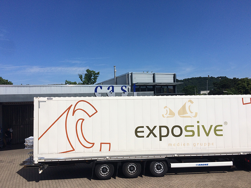exposive investiert in neues Prolyte-Bühnendach
