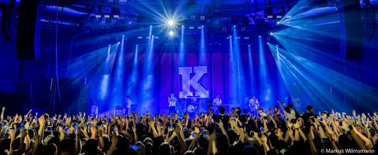 Kraftklub live in der Stadthalle Zwickau am 11. März 2018.