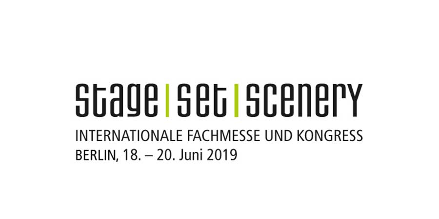 Logo Stage Set Scenery 2019 mit Unterzeile