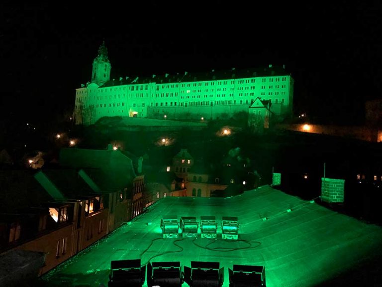 Heidecksburg St. Patrick's Day Illumination