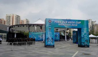 Magic Sky für den 3×3 Asia Cup 2018 in Shenzhen/China