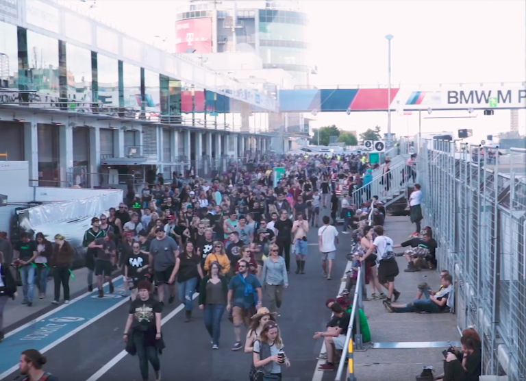 Riedel Crowd Managment bei Rock am Ring