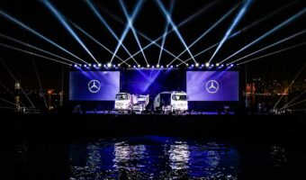 tarm Showlaser und Leithaus Filmproduktion für Mercedes Benz in den VEA