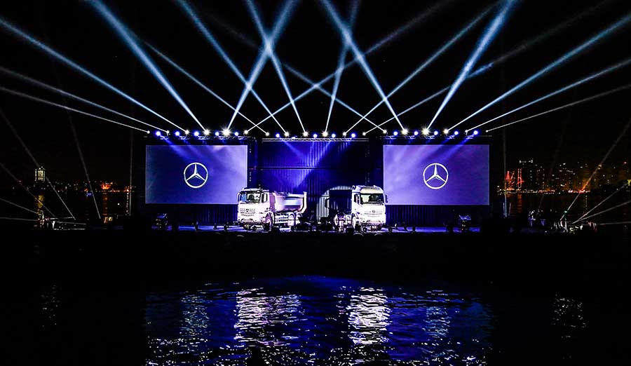 LKW Erstvorstellung Mercedes Benz