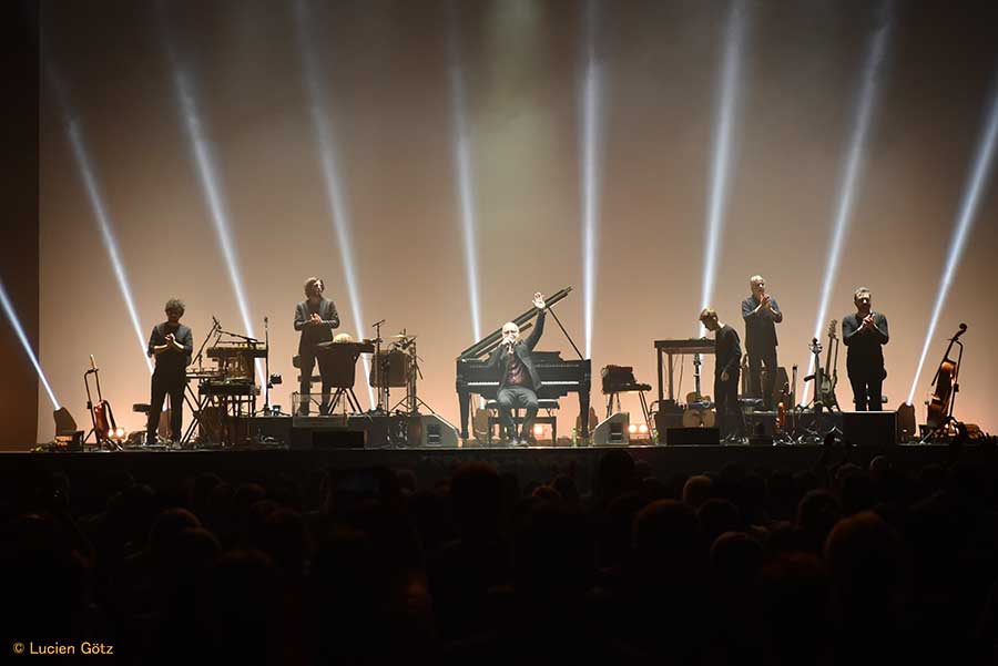 Ludovico Einaudi on stage