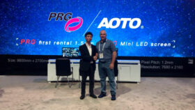 PRG investiert in ultra-hochaufgelöste LED-Screen-Lösung von AOTO