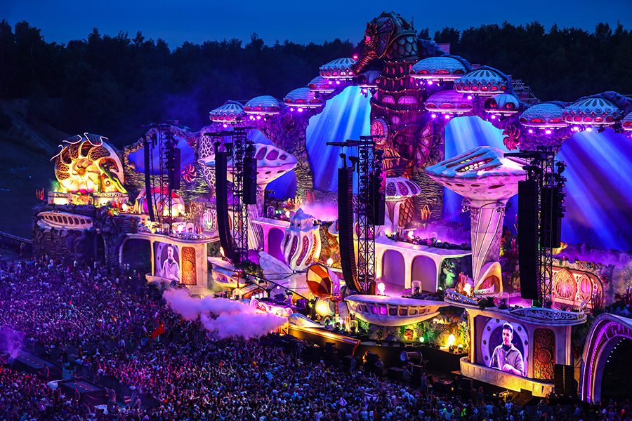 mothergrid LAcoustics LISA für Tomorrowland