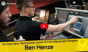 Ben Henze: Front of  House sound für Alexander Knappe