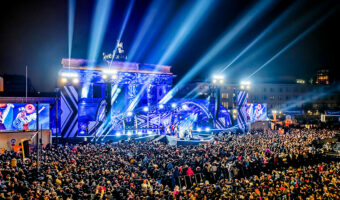 Silvester am Brandenburger Tor mit Chauvet