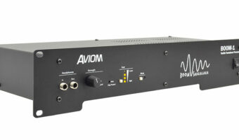 Aviom stellt Körperschallwandler-Prozessor BOOM-1 vor