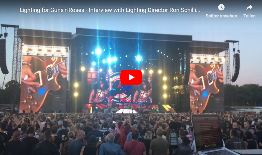 Guns'n'Roses am 7. Juli 2018 auf der Festwiese in Leipzig.