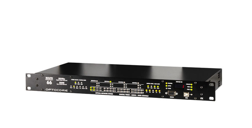 Autorouter Audio Optocore mit neuem AutoRouter auf der Prolight + Sound – #mothergrid