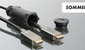 Sommer cable präsentiert HDMI-AOC-Kabel im Armored-Design