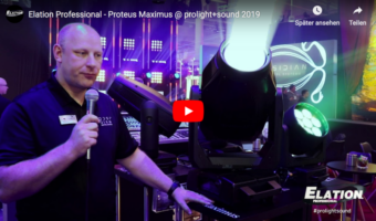 Herstellervideo: Elation Proteus Maximus auf der Prolight + Sound 2019