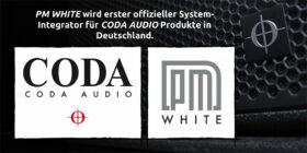 PM WHITE wird offizieller System-Integrator für CODA AUDIO Produkte