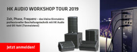 HK Audio Workshop Tour 2019 lädt ein