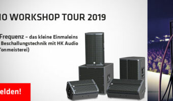 HK Audio Workshop Tour 2019 lädt ein