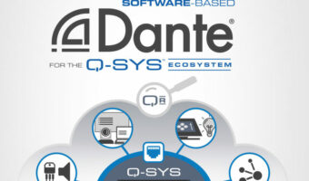 QSC und Audinate präsentieren softwarebasiertes Dante für Q-SYS System