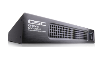 QSC Netzwerk HDMI-Encoder/Decoder Q-SYS NV ab sofort verfügbar