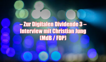 Digitale Dividende 3: Interview mit Christian Jung (MdB / FDP)