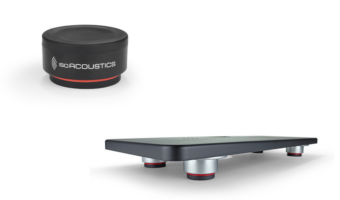 IsoAcoustics präsentiert ISO-PUCK mini und Stage 1 Board