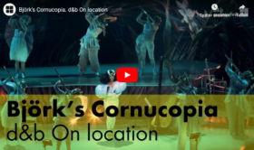 Herstellervideo: d&b audiotechnik at Björks „Cornucopia“