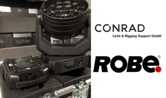 CONRAD Licht- und Rigging Support investiert massiv in Robe Spiider