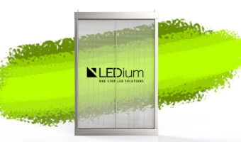 LEDium präsentiert Schaufenster Smart-Poster