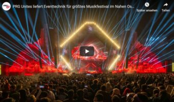 Companyvideo: PRG @ MDL Beast Festival in Riad, Saudi-Arabien