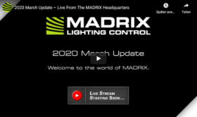 Livestream aus dem MADRIX-Hauptquartier, 31. März 2020, 16 Uhr
