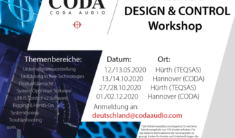 CODA Audio und TEQSAS kündigen weitere Schulungstermine an 