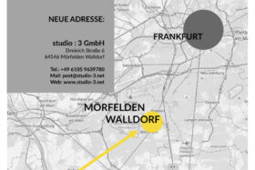studio : 3 zieht nach Mörfelden Waldorf um
