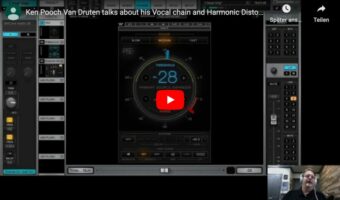 Ken Pooch Van Druten talks about his Vocal chain and Harmonic Distortion