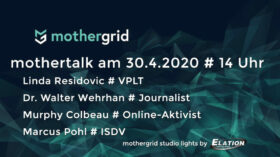 mothertalk am 30. April 2020: Gemeinsam einsam?