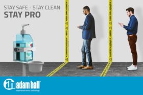 Adam Hall Group präsentiert Hygiene-Technik