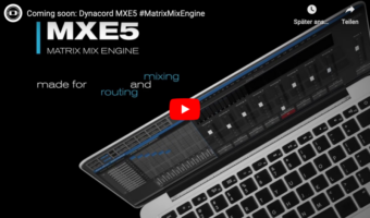 Dynacord MXE5 Matrix Mixing Engine – Auftakt einer neuen Performance-Audiomatrix-Serie