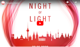 Pressekonferenz zur „Night of Light“ am 22.6.20 um 12 Uhr