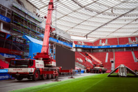 LEDCON modernisiert Display-Technik in der BayArena