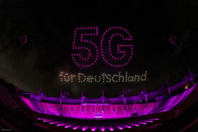 Deutsche Telekom feiert 5G Launch mit AO Drones