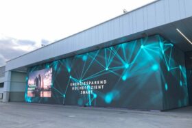 tennagels Medientechnik LED-Screens auf dem Wilo Campus Dortmund