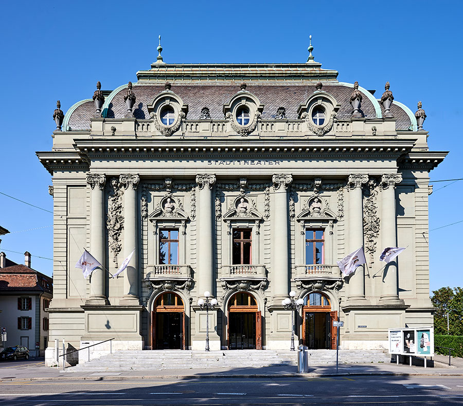 Die Stiftung Konzert Theater Bern, in der das Berner Symphonieorchester und das Stadttheater Bern (im Bild), mit den Sparten Musiktheater, Tanz und Schauspiel, zusammengeführt wurden, hat ihre Arbeit am 1. Juli 2011 aufgenommen. © Konzert Theater Bern