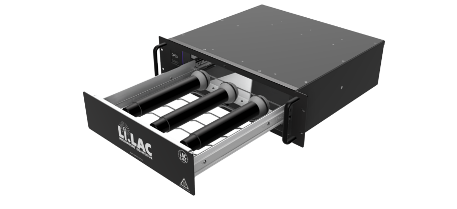 Li.LAC desifinziert in fünf bis zehn Minuten mit 2 x 16 Watt Leistung.