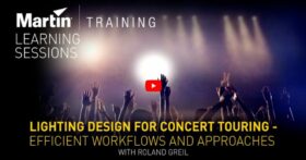 Herstellervideo: Roland Greil about lighting design for concert touring