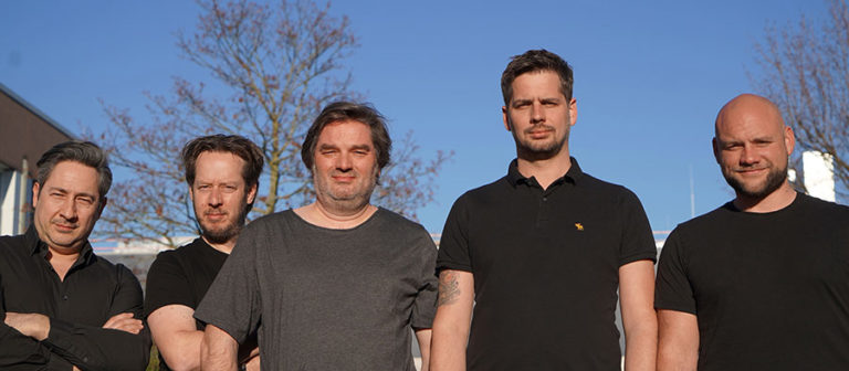 (v.ln.fr.: Enzo Canelli, Thorsten Sattler, Thomas Rohwedder, Sascha Werner, Andreas Nicklas)