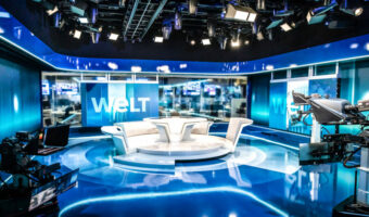 ARRI stattet WeltN24 TV-Studios mit IP-basierter Lichttechnik aus