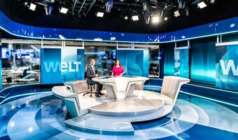 Robe T1 Fresnels beleuchten die neuen TV-Studios von WELT